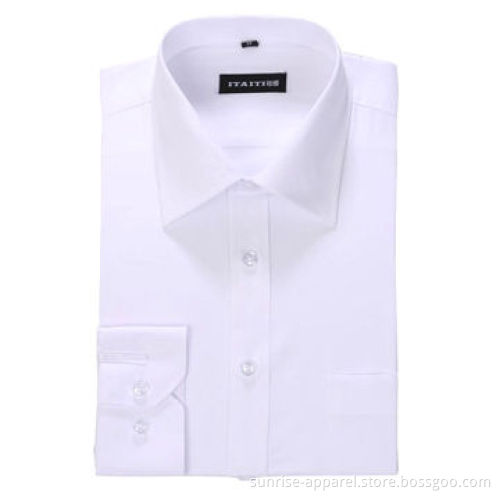Men's Dress Shirts, Made of Poly/Cotton